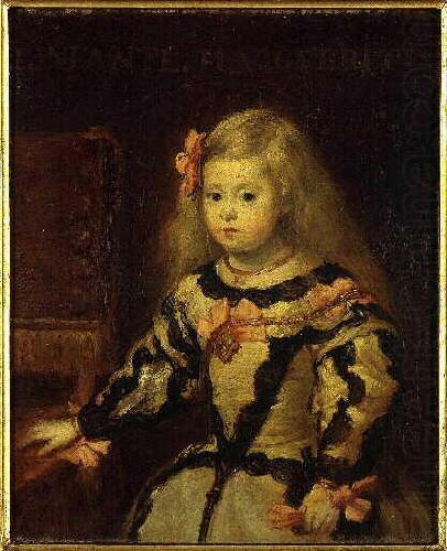 Diego Velazquez Tochter Philipps IV oil painting picture